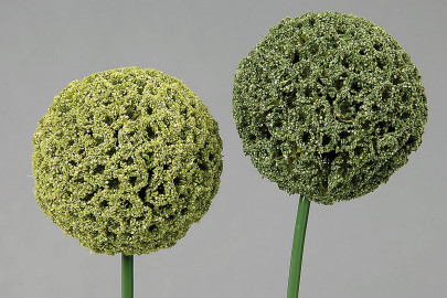 Dekokugel Allium 2-fach sortiert, Länge 70 cm, 1 Stück 
