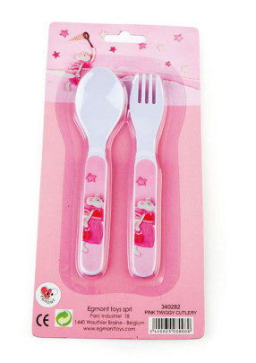 Egmont Toys Pink TWIGGY Besteck 