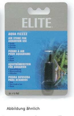 ELITE Zubehör für Aquarien, Ausströmersteine für Aquarien, Fizzzz Ausströmer-Stein Kugel groß 