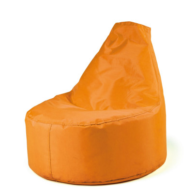 Erzi Sitzsack Outdoor, orange, wetterfester, robuster Sitzsack aus Polyester, Maße 55 x 70 x 60 cm, ab 3 Jahren 