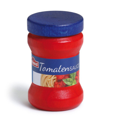 Erzi Tomatensauce aus Buchenholz, Länge 6,1 cm und Ø 3,9 cm 