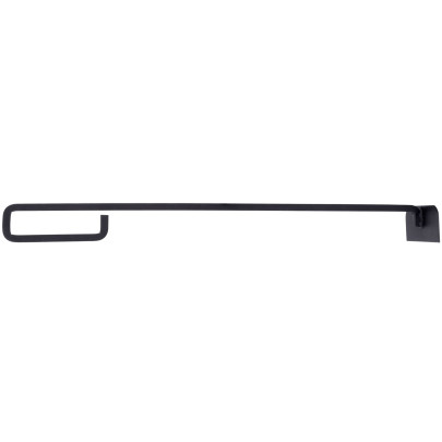 Esschert Design Ascheschaber mit Griff, aus Eisen, schwarz, 60 cm Länge, mit Schaber-Kopf zum Asche entfernen aus Grill und Kachelofen 