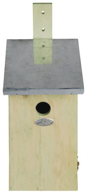 Esschert Design Beobachtungs-Nistkasten, Vogelhaus, 1 Stück, sortiert, ca. 17 cm x 21 cm x 39 cm 