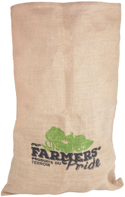 Esschert Design Farmers' Pride Jutesack aus Jute, 60,0 x 0,6 x 90,0 cm 