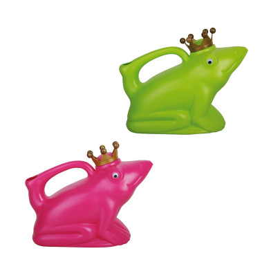 Esschert Design Froschkönig Gießkanne, 24 x 12 x 20 cm 