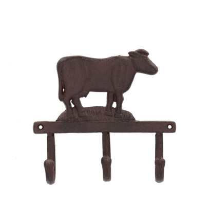 Esschert Design Haken dreifach Kuh 