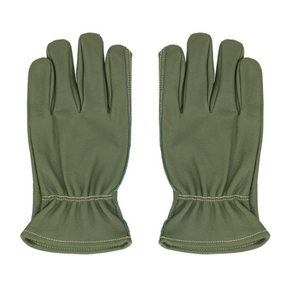 Esschert Design Kuhlederhandschuhe grün L 