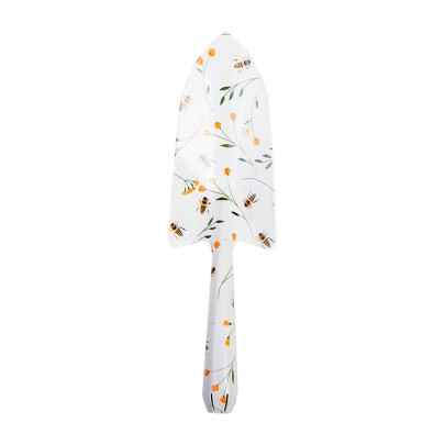 Esschert Design Metall Blumenkelle mit Bienenmuster 8 x 28 cm Handschaufel 