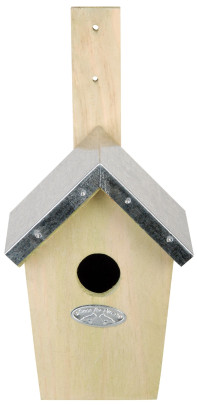 Esschert Design Nistkasten, Vogelhaus, ca. 15 cm x 12,6 cm x 30 cm 