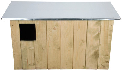 2 Stück Esschert Design Nistkasten, Vogelhaus Schleiereulen aus Holz, ca. 86 cm x 37 cm x 44 cm Anzahl: 2 Stück