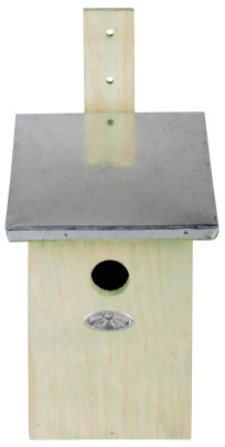 2 Stück Esschert Design Nistkasten, Vogelhaus Staren aus Holz, ca. 19 cm x 23 cm x 39 cm Anzahl: 2 Stück