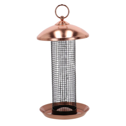 Esschert Design Nusssilo schwarz Kupfer 