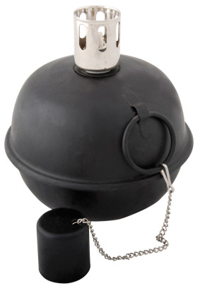 Esschert Design Öllampe, Taumelfackel, in schwarz, Größe S, ca. 14 cm x 14 cm x 15 cm Schwarz | 140,00