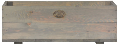 2 Stück Esschert Design Pflanzkasten, 59 x 20 x 20 cm, aus Holz, Holzkasten, Pflanzbox, Holzbox, Blumenkasten Anzahl: 2 Stück