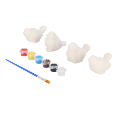 Esschert Design PIY Gardenbirds Set/4 