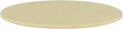 Esschert Design Pizzastein, rund, aus dem Material "Cordierit", 30,5 x 30,5 x 1,0 cm 