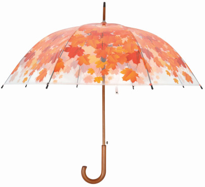 Esschert Design Schirm Baumkrone, Herbst, aus den Materialien "POE, Sperrholz und Metall", 94,5 x 94,5 x 88,5 cm 