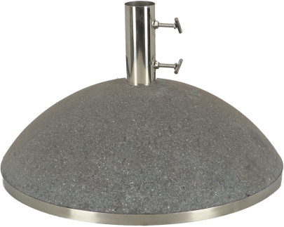 Esschert Design Sonnenschirmständer Granito, 45 kg, Ø50 cm Anthrazit Anthrazit