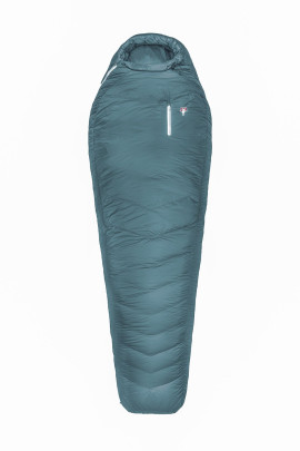 Grüezi bag Biopod Down Hybrid Ice Cold warmer Winter Schlafsack, Körpergröße 180-205 cm, Tkomf -5°C / Tlim -12°C, geringes Packmaß 