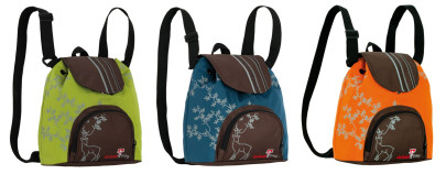 Grüezi bag Kulturbeutel Rucksack, Kultursackerl Umhängetasche, 23 x 12 x 23 cm, verschiedene Farben wählbar 