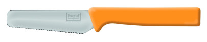 homiez Frühstücksmesser KNIFE in versch. Farben erhältlich, Brötchenmesser, Tafelmesser, Brotzeitmesser, Wellenschliff, Soft-Griff 