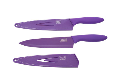 homiez Kochmesser ColourCut 18 cm purple 