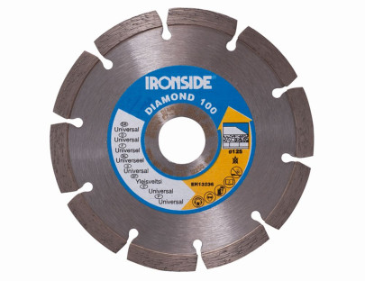 IRONSIDE Diamant-Trennscheibe Ø 125 mm Stärke 2/7 mm Typ 100 Uni 