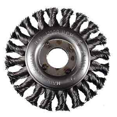 IRONSIDE Scheibenbürste, Zopfbürste 125 x 22,2 mm 