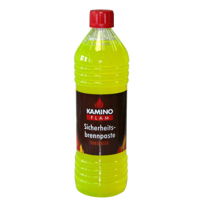 KaminoFlam® - Sicherheitsbrennpaste 1000ml Flasche 