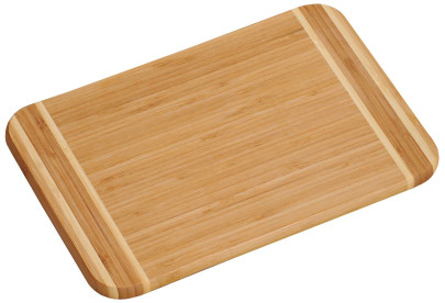 Kesper Bambus Schneidebrett 30 x 20 cm, 1,6 cm Materialstärke, FSC-Bambus, großes Frühstücksbrett aus Holz, Jausenbrett, Brotzeitbrett, Servierbrett 