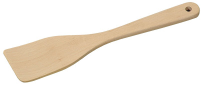 Kesper Pfannenwender aus Buchenholz, 30,5 cm, mit Hängeöse, Stärke 1 cm 
