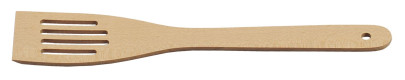 Kesper Pfannenwender aus Buchenholz, 30 x 6 x 0,3 cm, Bratenwender, FSC-zertifiziert 