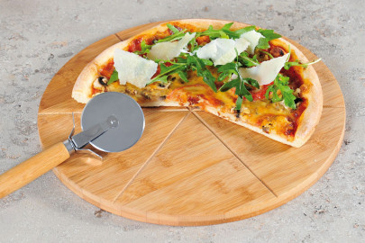 Kesper Pizzateller, Bambus, FSC, 32 cm 