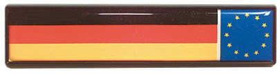 Kristalldekor Emblem Black-Line Deutschland und EU 