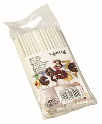 Lékué 50 Plastik-Sticks für 3D-Form 