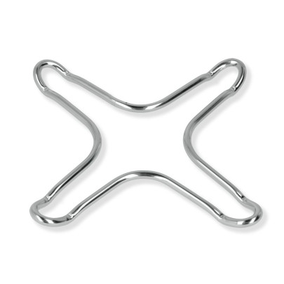 Metaltex Gasherdaufsatz, verchromt, 10 x 10 cm 