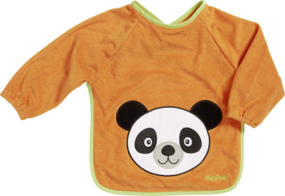 Playshoes Ärmel-Lätzchen lang Arm, in orange 