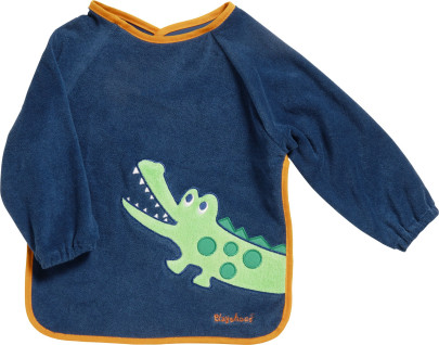 Playshoes Ärmel-Lätzchen Langarm, Größe: one size, Farbe: marine 