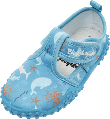 Playshoes Aqua-Schuh Meerestiere, Farbe: türkis, Größe: 22/23 