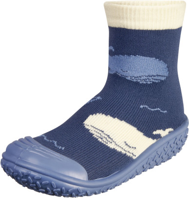 Playshoes Aqua-Socke Wal, Farbe: marine, Größe: 18/19 