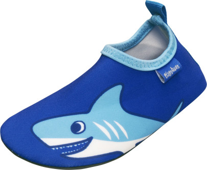 Playshoes Badeschuh Hai, Größe: 18/19, Farbe: blau 