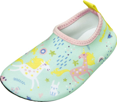 Playshoes Barfuß-Schuh Einhorn, Größe: 22/23, Farbe: mint 