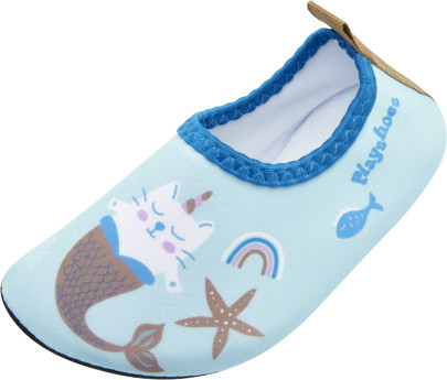 Playshoes Barfuss-Schuh Einhornmeerkatze, Farbe: mint, Größe: 22/23 