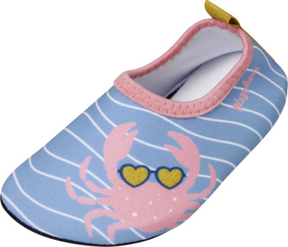 Playshoes Barfuß-Schuh Krebs, Größe: 22/23, Farbe: blau/pink 