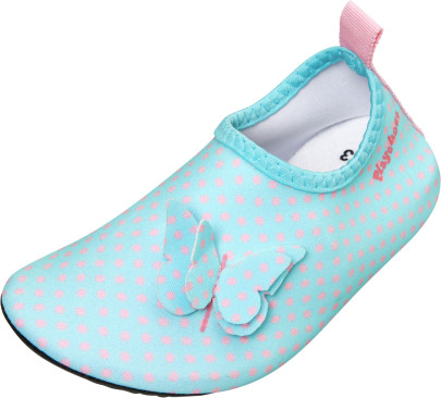 Playshoes Barfuß-Schuh Schmetterlinge, Größe: 18/19, Farbe: rosa 