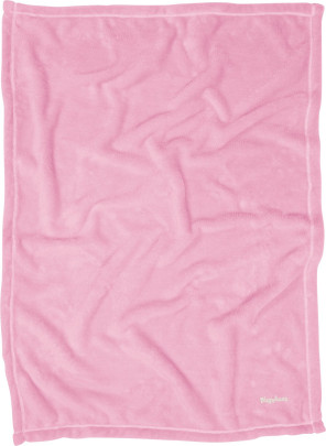 Playshoes Fleece-Decke uni (rosa), Größe: 100 x 150 cm rosa