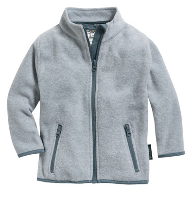 Playshoes Fleece-Jacke, Größe: 164, Farbe: grau/melange 