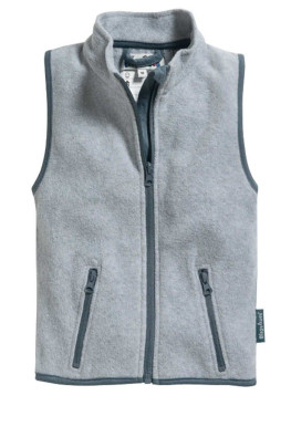 Playshoes Fleece-Weste, Größe: 152, Farbe: grau/melange 