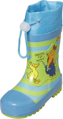 Playshoes Gummistiefel Freunde für Immer, Größe: 26/27, Farbe: blau 