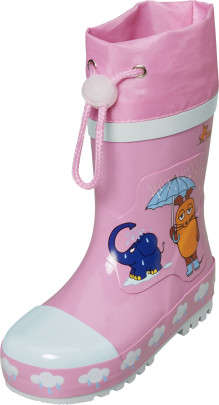 Playshoes Gummistiefel Maus & Elefant, Größe: 22/23, Farbe: rosa 